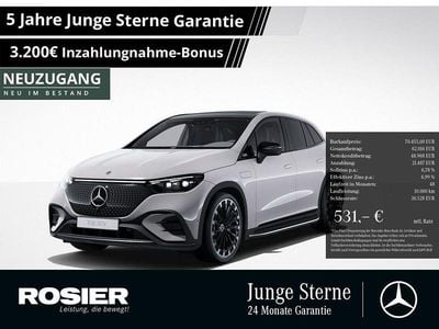 Gebraucht Mercedes EQE500 Premium Plus 300 kW (408 PS) 2023 Manufaktur alpingrau SUV