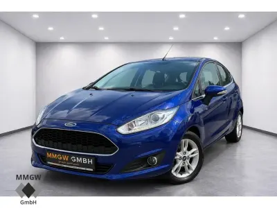 Gebraucht Ford Fiesta Celebration 115 PS (84 kW) 2017 Blau Kleinwagen