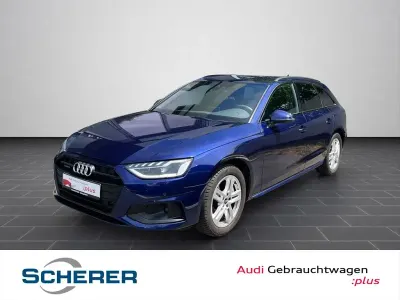 Gebraucht Audi A4 Advanced 204 PS (150 kW) 2021 Navarrablau metallic Kombi
