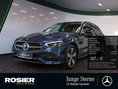Usata Mercedes C220 Advanced 197 CV (144 kW) 2025 Blu Station wagon