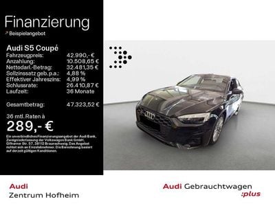 Second-hand Audi S5 341 CP (250 kW) 2021 Negru Coupe