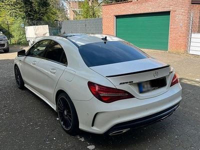 Second-hand Mercedes CLA180 AMG line 109 CP (80 kW) 2017 Alb Berlinǎ