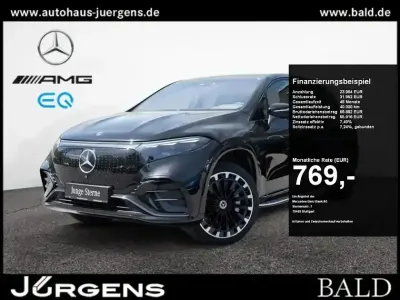 Gebraucht Mercedes EQS450+ AMG 264 kW (360 PS) 2024 Metalliclack obsidianschwarz SUV