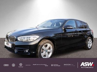 Black sapphire metallic Gebraucht 2019 BMW 120 Sport Line Kleinwagen | 22.830 € (Etwas zu teuer)