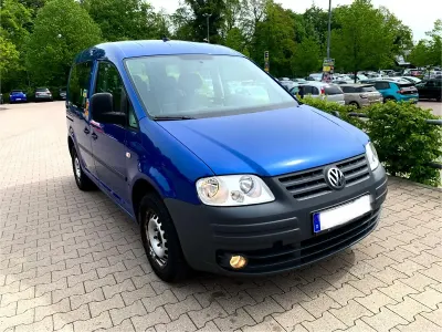 Gebraucht VW Caddy Life 102 PS (75 kW) 2009 Blau Van / Kleinbus