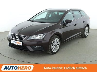 Usata Seat Leon XCELLENCE 125 CV (91 kW) 2017 Viola Station wagon
