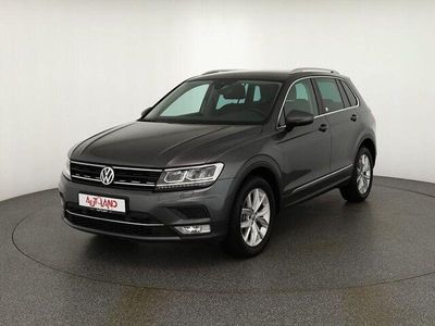 Grau Gebraucht 2016 VW Tiguan Highline SUV | 19.490 € (Teuer)
