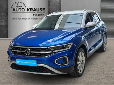 Usata VW T-Roc Style 110 CV (80 kW) 2022 Blu SUV