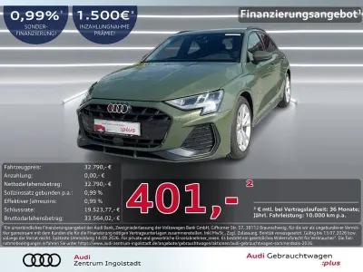Gebraucht Audi A3 S-Line 150 PS (110 kW) 2024 Distriktgrün metallic Limousine
