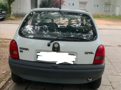 Gebraucht Opel Corsa 1997 Weiß Kleinwagen