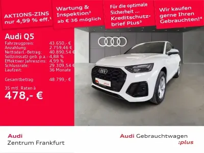 Brugt Audi Q5 S-Line 286 HK (210 kW) 2023 Hvid SUV