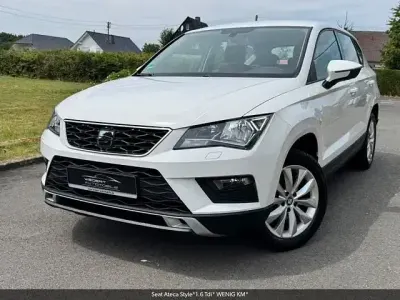 Gebraucht Seat Ateca Style 116 PS (85 kW) 2020 Weiß SUV