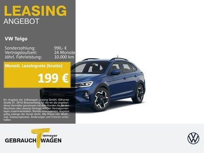 Usata VW Taigo R-line 150 CV (110 kW) 2025 Blu SUV