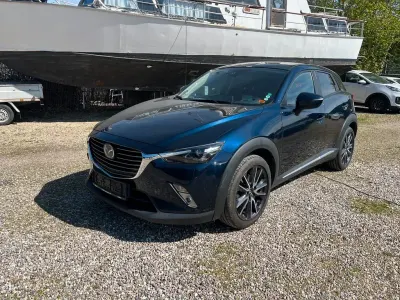 Brugt Mazda CX-3 Optimum 120 HK (88 kW) 2018 Blå SUV