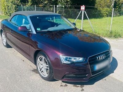 Usata Audi A5 Cabriolet S-Line 245 CV (180 kW) 2012 Rosso Cabrio