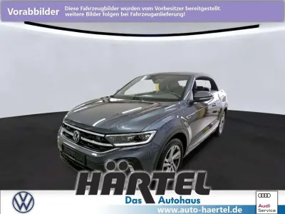 Gebraucht VW T-Roc Cabriolet R-line 150 PS (110 kW) 2022 Rauchgrau (grey), metallic Cabrio