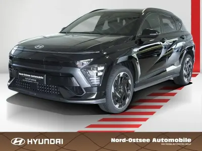 Gebraucht Hyundai Kona N Line 150 kW (204 PS) 2025 Schwarz SUV