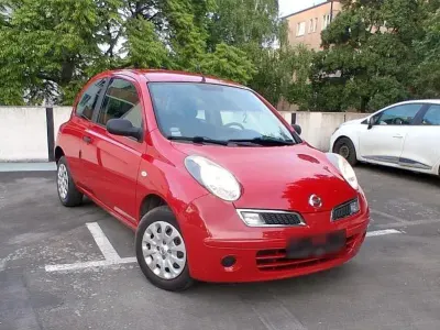 Gebraucht Nissan Micra 65 PS (47 kW) 2009 Rot Kleinwagen