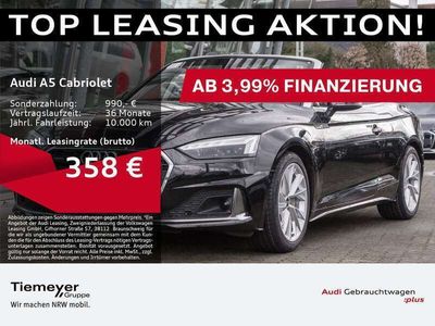 gebraucht Audi A5 Cabriolet 45 TFSI Q S LINE LEDER MEMORY AHK MATRIX