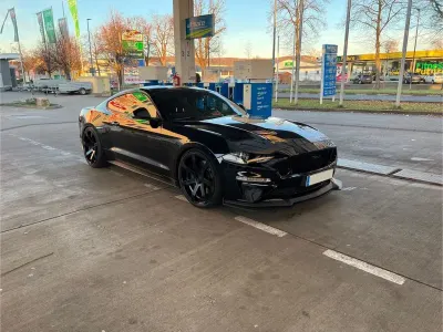 Brugt Ford Mustang GT 450 HK (330 kW) 2018 Sort