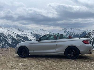 Silber Gebraucht 2015 BMW 220 Sport Line Cabrio | 17.400 € (Teuer)