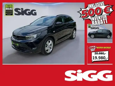 Gebraucht Opel Grandland X GS Line 131 PS (96 kW) 2023 Diamant schwarz/karbon schwarz SUV