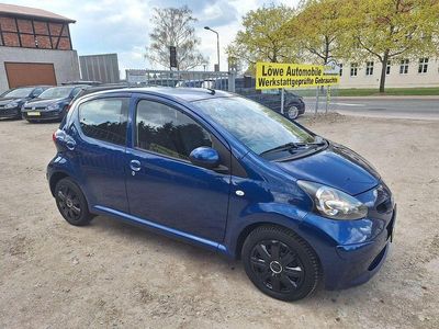 Usata Toyota Aygo City 68 CV (50 kW) 2009 Blu Utilitaria