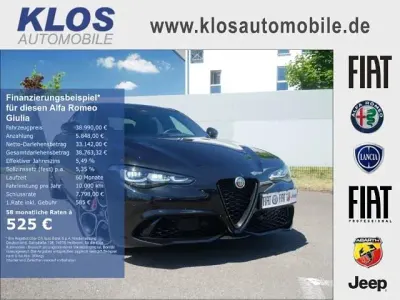 Gebraucht Alfa Romeo Giulia Veloce 280 PS (205 kW) 2024 Nero vulcano metallic Limousine