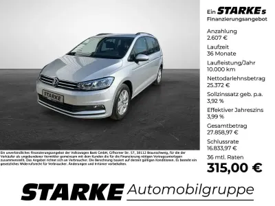 Gebraucht VW Touran Comfortline 150 PS (110 kW) 2022 Silber (reflexsilber metallic) Van / Kleinbus