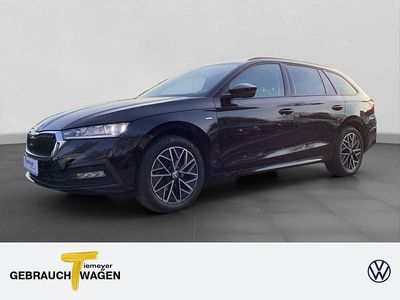 Gebraucht Skoda Octavia Clever 116 PS (85 kW) 2022 Schwarz Kombi