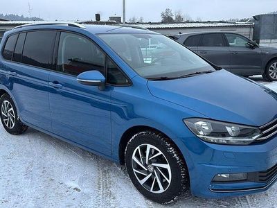 Gebraucht VW Touran Sound 116 PS (85 kW) 2017 Blau Van / Kleinbus