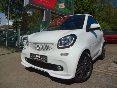Gebraucht Smart ForTwo Cabrio Brabus 90 PS (66 kW) 2017 Weiß Cabrio