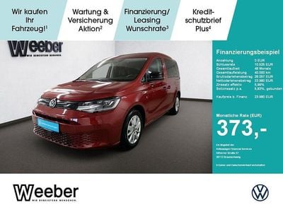 Gebraucht VW Caddy Basis 122 PS (89 kW) 2021 Rot Van / Kleinbus