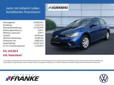 Gebraucht VW Polo 80 PS (58 kW) 2022 Reef blue metallic Kleinwagen