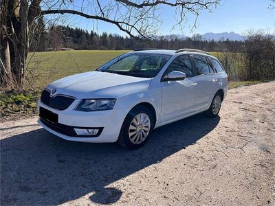 Gebraucht Skoda Octavia G-TEC Ambition 110 PS (80 kW) 2015 Weiß Kombi