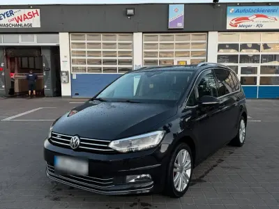 Brugt VW Touran R-line 190 HK (139 kW) 2016 Sort MPV