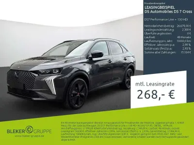 Brugt DS Automobiles DS7 Crossback Performance Line Plus 131 HK (96 kW) 2024 Grå SUV