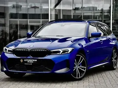 Gebraucht BMW 330e M Sport 292 PS (214 kW) 2022 Blau Kombi