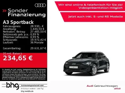 Gebraucht Audi A3 Ambiente 116 PS (85 kW) 2025 Grau Limousine