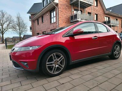 Usata Honda Civic 99 CV (72 kW) 2010 Rosso Berlina