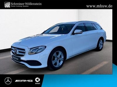 Usata Mercedes E220 Avantgarde 194 CV (142 kW) 2017 Bianco Station wagon