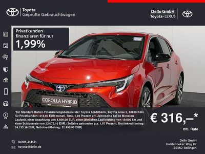 Nouă Toyota Corolla 178 CP (130 kW) 2025 Roșu Berlinǎ