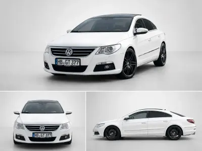 Gebraucht VW Passat 177 PS (130 kW) 2009 Weiß Coupé