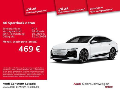 Gebraucht Audi e-tron Sportback Sport 210 kW (286 PS) 2025 Weiß SUV