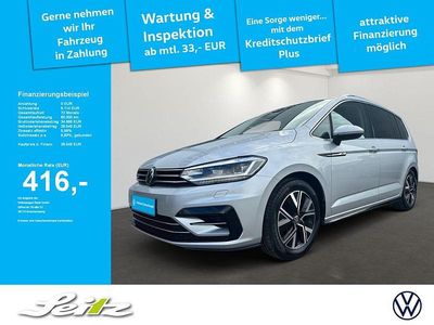 Silber Gebraucht 2022 VW Touran Highline Van / Kleinbus | 28.549 € (Fairer Preis)