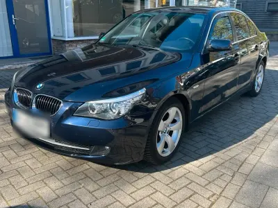 Brugt BMW 525 220 HK (161 kW) 2007 Blå Sedan