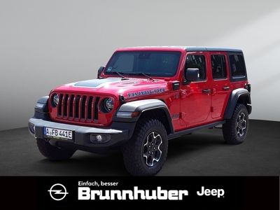 gebraucht Jeep Wrangler Rubicon Allrad Hardtop Navi Leder Soundsystem LED Blendfreies Fernl. Dyn. Kurvenlicht