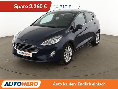 Usata Ford Fiesta Titanium 86 CV (63 kW) 2020 Blu Utilitaria