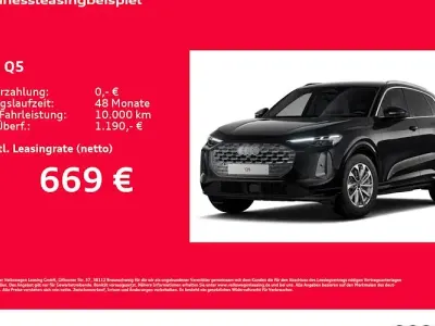 New Audi Q5 S-Line 204 HP (150 kW) 2026 Black SUV