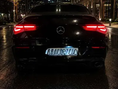 Używany Mercedes CLA220 AMG line 190 KM (139 kW) 2019 Czarny Sedan/Limuzyna